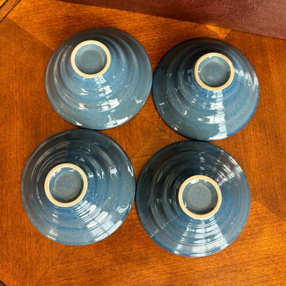Williams Sonoma Blue Dinnerware Bowls